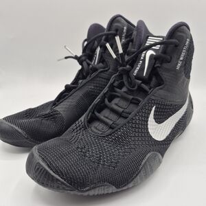 Nike Tawa Men’s Black/Silver Wrestling Athletic Training Shoes CI2952-100